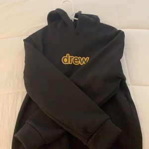 black drew hoodie